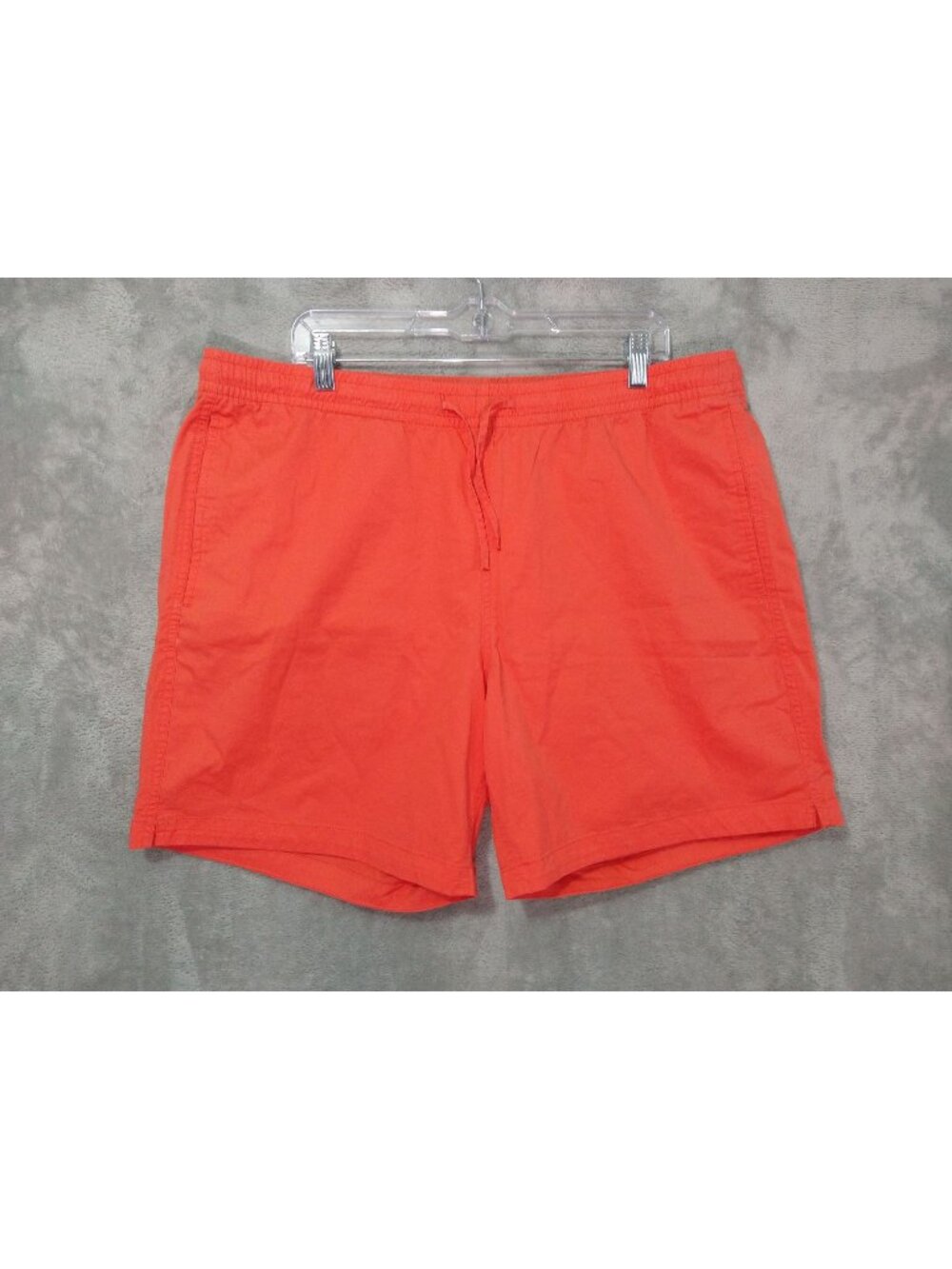 Bonobos Shorts Mens XL Orange Swim Trunks Board 7 Inch Inseam Drawstring